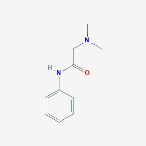 molecular formula C10H14N2O B051975 2-(dimethylamino)-N-phenylacetamide CAS No. 35508-96-4