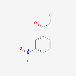 molecular formula C8H6BrNO3 B051979 2-Bromo-3'-nitroacetophenone CAS No. 2227-64-7