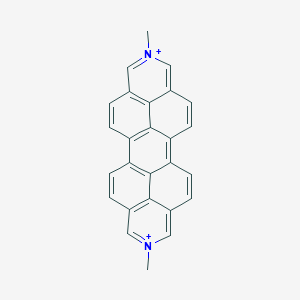 molecular formula C26H18N2+2 B051981 Dimethyldiazaperopyrenium CAS No. 118891-85-3