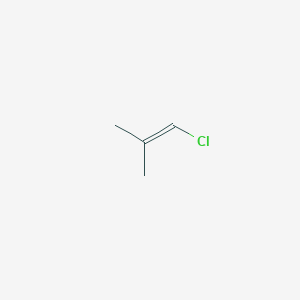 molecular formula C4H7Cl B051992 1-Chloro-2-methylpropene CAS No. 513-37-1