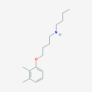 molecular formula C16H27NO B5199616 N-butyl-4-(2,3-dimethylphenoxy)butan-1-amine 
