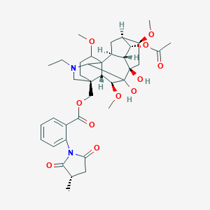 molecular formula C38H50N2O11.HClO4 B000052 Ipwqjeoncufcor-rnnmqtrdsa- CAS No. 99815-83-5