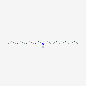 molecular formula C16H35N B052008 Dioctylamine CAS No. 1120-48-5