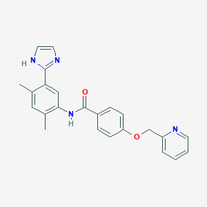 molecular formula C24H22N4O2 B520113 AZD7254 