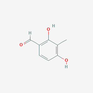 molecular formula C8H8O3 B052013 2,4-Dihydroxy-3-methylbenzaldehyde CAS No. 6248-20-0