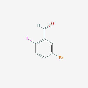 molecular formula C7H4BrIO B052014 5-Bromo-2-iodobenzaldehyde CAS No. 689291-89-2