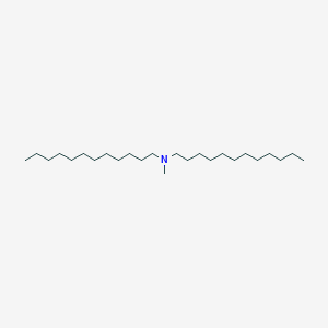 molecular formula C25H53N B052020 1-Dodecanamine, N-dodecyl-N-methyl- CAS No. 2915-90-4
