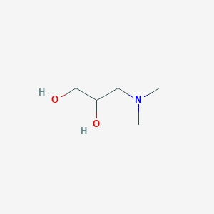 molecular formula C5H13NO2 B052021 3-(Dimethylamino)-1,2-propanediol CAS No. 623-57-4