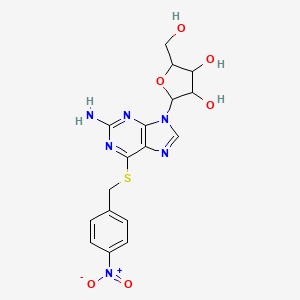 molecular formula C17H18N6O6S B5202221 p-NBTGR 