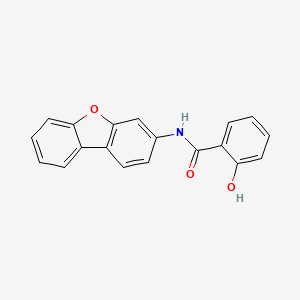 molecular formula C19H13NO3 B5203839 N-(dibenzo[b,d]furan-3-yl)-2-hydroxybenzamide CAS No. 341018-62-0