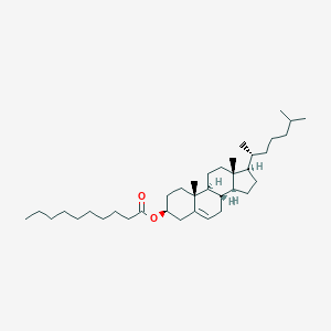 molecular formula C37H64O2 B052039 Cholest-5-en-3-yl decanoate CAS No. 1183-04-6