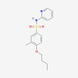 4-butoxy-3-methyl-N-2-pyridinylbenzenesulfonamide