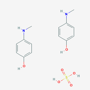 molecular formula C₁₄H₂₀N₂O₆S B052040 Metol CAS No. 55-55-0