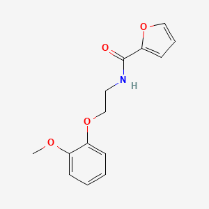 N-[2-(2-methoxyphenoxy)ethyl]-2-furamide