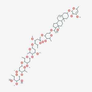 molecular formula C70H112O26 B052050 Periplocoside D CAS No. 116709-64-9
