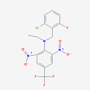 molecular formula C16H12ClF4N3O4 B052055 Flumetralin CAS No. 62924-70-3