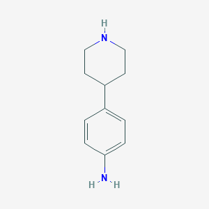 molecular formula C11H16N2 B052056 4-(Piperidin-4-yl)aniline CAS No. 113310-52-4