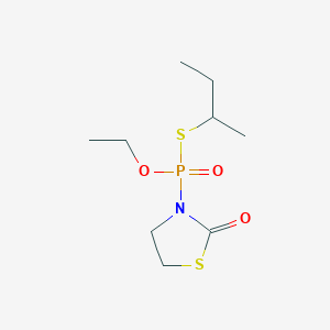 molecular formula C9H18NO3PS2 B052061 Fosthiazate CAS No. 98886-44-3
