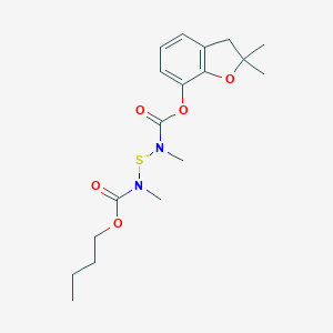 molecular formula C18H26N2O5S B052073 Furathiocarb CAS No. 65907-30-4
