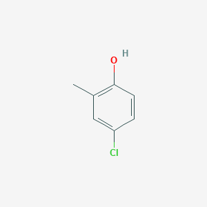 molecular formula C7H7ClO B052076 4-Chloro-2-methylphenol CAS No. 1570-64-5