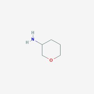 molecular formula C5H11NO B052083 tetrahydro-2H-pyran-3-amine CAS No. 120811-32-7