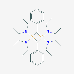 1,3-Diphosphacyclobutadiene, 1,1,3,3-tetra(diethylamino)-2,4-diphenyl-