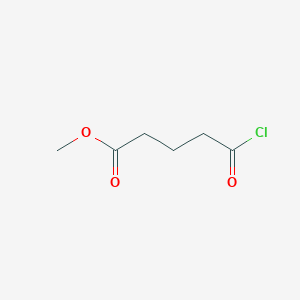molecular formula C6H9ClO3 B052102 Methyl 5-chloro-5-oxopentanoate CAS No. 1501-26-4