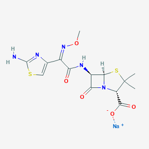 molecular formula C14H16N5NaO5S2 B052103 2-Atmap CAS No. 115570-69-9