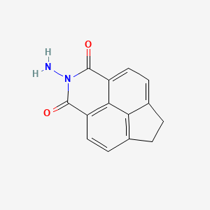 B5210843 2-amino-6,7-dihydro-1H-indeno[6,7,1-def]isoquinoline-1,3(2H)-dione CAS No. 5699-11-6