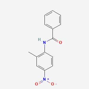 molecular formula C14H12N2O3 B5210848 N-(2-methyl-4-nitrophenyl)benzamide CAS No. 104478-92-4