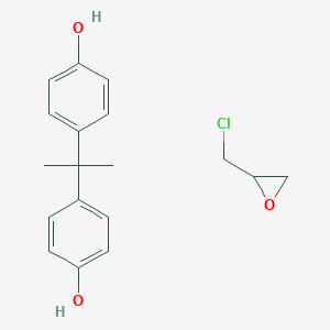 molecular formula C18H21ClO3 B052113 Genepoxide CAS No. 25068-38-6