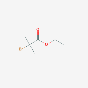 molecular formula C6H11BrO2 B052115 2-溴异丁酸乙酯 CAS No. 600-00-0