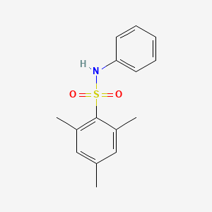 molecular formula C15H17NO2S B5212888 2-Mesitylenesulfonanilide CAS No. 25116-87-4