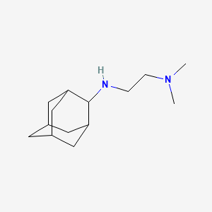 molecular formula C14H26N2 B5213489 N-(2-adamantyl)-N',N'-dimethylethane-1,2-diamine 