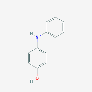 molecular formula C12H11NO B052144 4-Hydroxydiphenylamine CAS No. 122-37-2