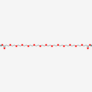 molecular formula C30H58O17 B521440 Bis-PEG13-acid CAS No. 892155-64-5
