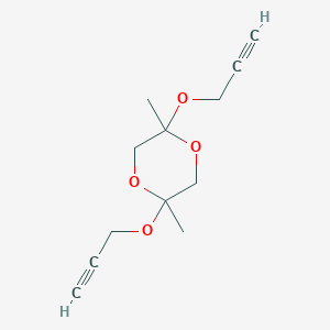 2,5-dimethyl-2,5-bis(2-propyn-1-yloxy)-1,4-dioxane