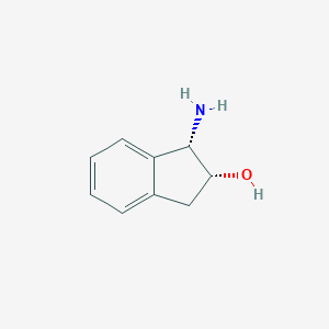 molecular formula C9H11NO B052151 (1S,2R)-1-amino-2,3-dihydro-1H-inden-2-ol CAS No. 126456-43-7