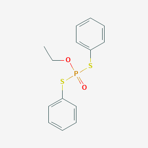 molecular formula C14H15O2PS2 B052163 乙二苯膦 CAS No. 17109-49-8