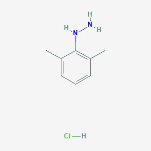 molecular formula C8H13ClN2 B052169 2,6-Dimethylphenylhydrazine hydrochloride CAS No. 2538-61-6