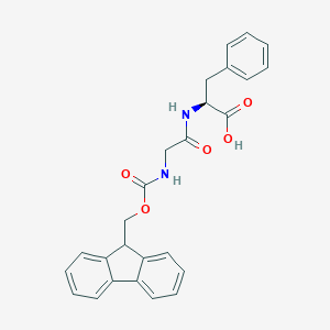 molecular formula C26H24N2O5 B052175 Fmoc-Gly-Phe-OH CAS No. 117370-45-3
