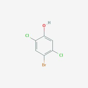 molecular formula C6H3BrCl2O B052177 4-Bromo-2,5-dichlorophenol CAS No. 1940-42-7