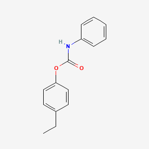 molecular formula C15H15NO2 B5218785 4-ethylphenyl phenylcarbamate 