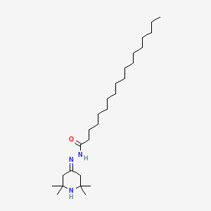 molecular formula C27H53N3O B5219123 N'-(2,2,6,6-TETRAMETHYL-4-PIPERIDINYLIDENE)OCTADECANEHYDRAZIDE 
