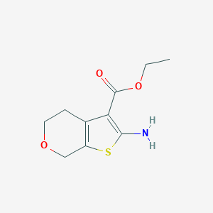 Ethyl 2-amino-5,7-dihydro-4H-thieno[2,3-c]pyran-3-carboxylate