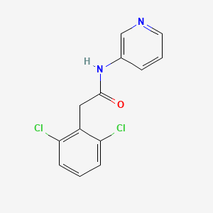 molecular formula C13H10Cl2N2O B5220713 2-(2,6-DICHLOROPHENYL)-N-(3-PYRIDINYL)ACETAMIDE 