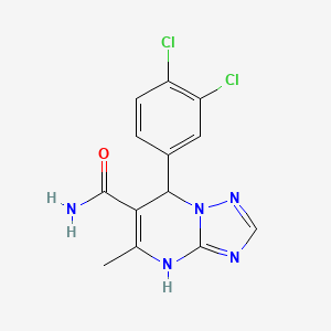 molecular formula C13H11Cl2N5O B5221835 MFCD03543499 
