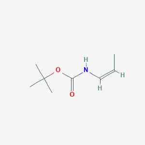 Carbamic acid, 1-propenyl-, 1,1-dimethylethyl ester, (Z)-(9CI)