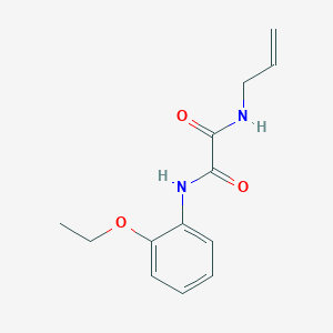 molecular formula C13H16N2O3 B5222685 N'-(2-ETHOXYPHENYL)-N-(PROP-2-EN-1-YL)ETHANEDIAMIDE 