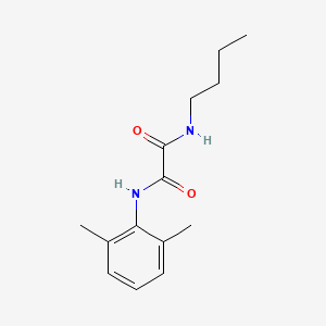 molecular formula C14H20N2O2 B5223106 N-butyl-N'-(2,6-dimethylphenyl)oxamide CAS No. 5622-93-5